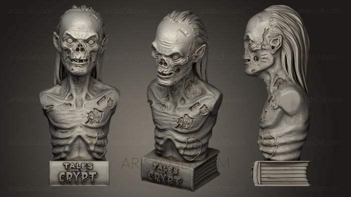 Busts of heroes and monsters (BUSTH_0076) 3D model for CNC machine